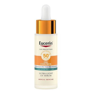 Eucerin SUN Oil Control SPF50+ opalovací sérum na obličej 30 ml
