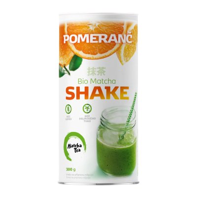 Matcha Tea BIO shake pomeranč 300 g