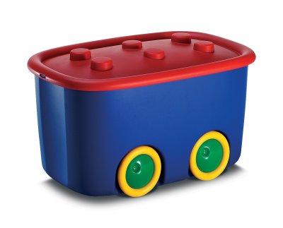 KIS Box Funny Box L červenomodrý