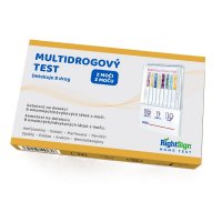 RightSign Biotest Multidrogový test z moči 1 ks