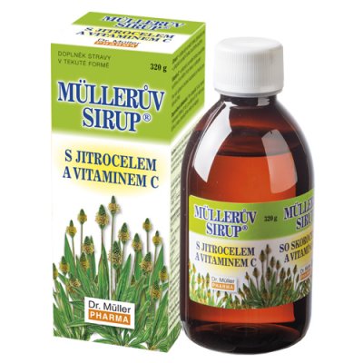 Dr.müller Müllerův sirup s jitrocelem a vitaminem C 320 g