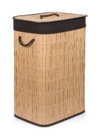 G21 Koš na prádlo 72 l ratanový design s hnědým košem