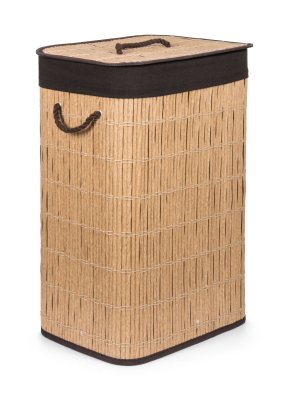 G21 Koš na prádlo 72 l ratanový design s hnědým košem