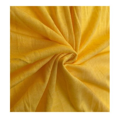 Povlečeme vše Prostěradlo Jersey Lux 90x200 cm žlutá