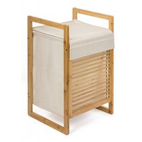 G21 Koš na prádlo 55 l bambusový