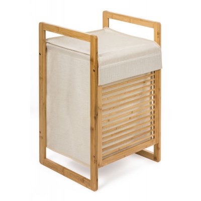 G21 Koš na prádlo 55 l bambusový