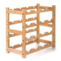 G21 Stojan na víno na 16 lahví bambusový