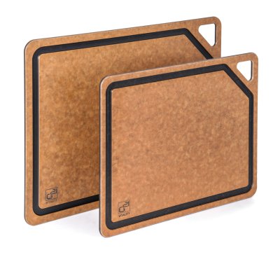 G21 Prkénko krájecí EcoCut z přírodní celulózy sada 2 ks, hnědé