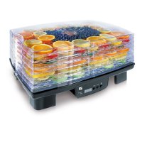 G21 Sušička ovoce Paradiso big, black