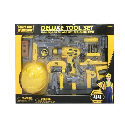 g21 Hračka Dětské nářadí DELUXE TOOLS, 44 dílů