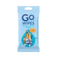 GoWipes Vlhčený toaletní papír Comfort Plastic Free 10 ks