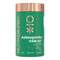 Nutriburst Premium Ashwagandha KSM-66 gumídci 60 ks lesní ovoce