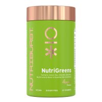 Nutriburst Premium NutriGreens gumídci se superpotravinami a antioxidanty 60 ks jablko