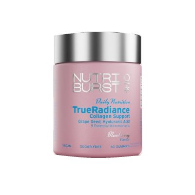 Nutriburst TrueRadiance gumídci s liposomálním vitamínem C 60 ks borůvka