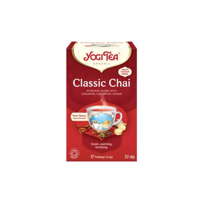 YOGI TEA Classic BIO porcovaný čaj 17 sáčků