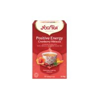 YOGI TEA Pozitivní energie BIO porcovaný čaj 17 sáčků
