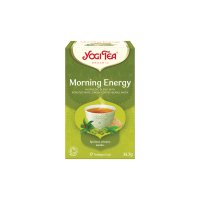 YOGI TEA Ranní energie BIO porcovaný čaj 17 sáčků