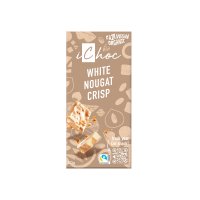 VIVANI iChoc tabulka bílý nugát s oříšky BIO vegan 80 g