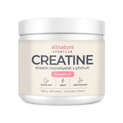 Allnature Sportlab Creatine monohydrát grep 300 g