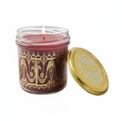 Schminka Vonná sójová svíčka Jablko se skořicí 165 ml