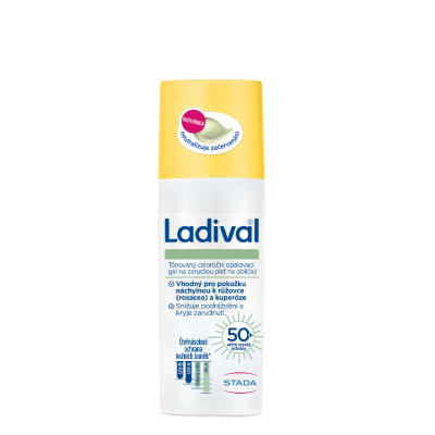 Ladival opal.gel zarudlá pleť obličej OF50+ 50ml