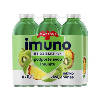Mattoni Imuno jablko kiwi ananas 6x0,7 l