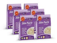 Slim Pasta Konjakové těstoviny ve tvaru lasagní v nálevu, výhodný balíček 5+1