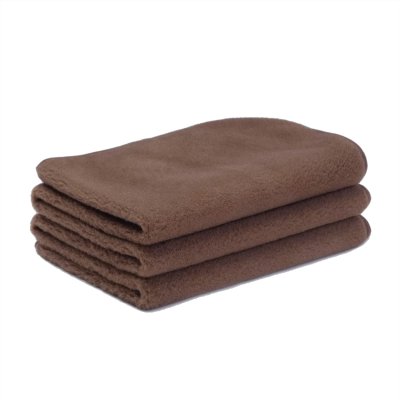 Babička Ovečková Prostěradlo z velbloubí a merino vlny hnědá, 90 x 200 cm