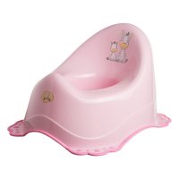 Maltex Protiskluzový nočník, Zebra - růžový