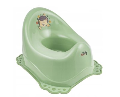 Maltex Protiskluzový nočník - Ježek, zelený