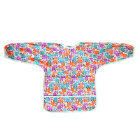 GaGa's pleny Bryndák s rukávy Barevné kočky