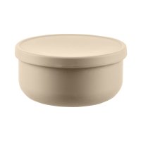 Zopa Silikonová miska s víčkem, Sand Beige 3