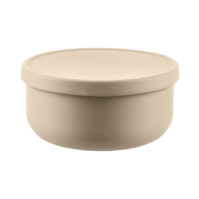 Zopa Silikonová miska s víčkem, Sand Beige 3