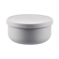Zopa Silikonová miska s víčkem, Dove Grey 1
