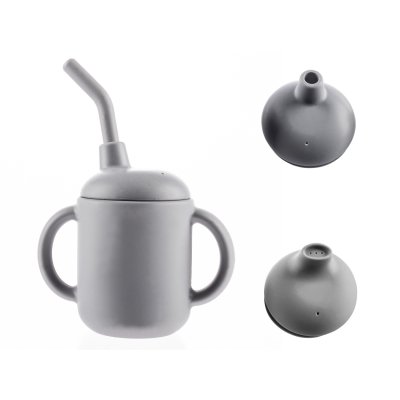 Zopa Silikonový hrníček 2v1, Dove Grey 1