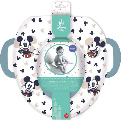 Stor Mickey měkké sedátko na wc s držadly 1 ks