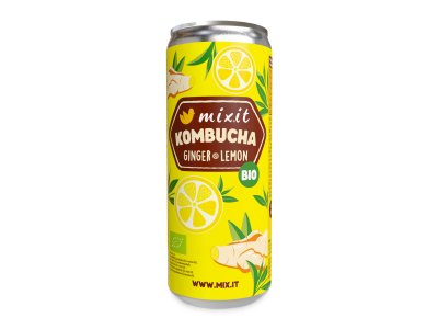 MIXIT BIO Kombucha - Ginger & Lemon 330 ml