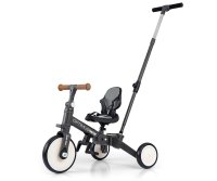 Milly Mally Odrážedlo, tříkolka Optimus Max 5v1 - tm. šedá