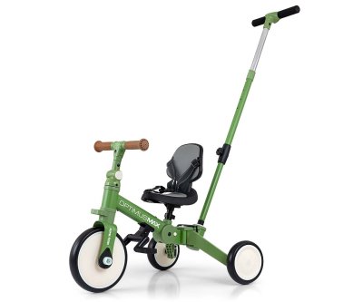 Milly Mally Odrážedlo, tříkolka Optimus Max 5v1 - zelená