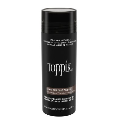 Toppík Vlasová vlákna středně hnědá 27,5 g