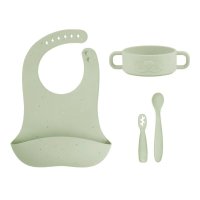 Babymoov silikonová jídelní sada Baby First MEAL SET Mini Arty