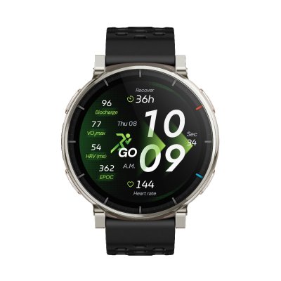 Amazfit Active 3 Premium chytré hodinky Apex Silver