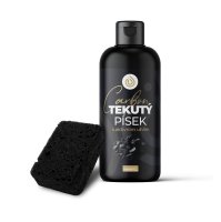 Nanolab Carbon Tekutý písek s aktivním uhlím 500 ml + houbička 1 ks