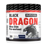 Survival Black Dragon Ultra Stim Pre-workout 300 g ostružina