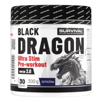 Survival Black Dragon Ultra Stim Pre-workout 300 g ostružina