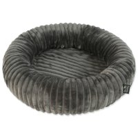 Dog Fantasy Pelech Stripe kulatý šedivý 70cm