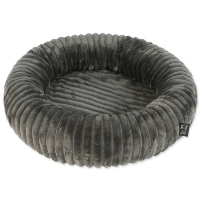 Dog Fantasy Pelech Stripe kulatý šedivý 50cm