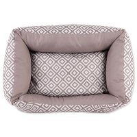 Dog Fantasy Pelech Sofa etno hnědý 90x75x22cm
