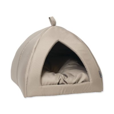 Dog Fantasy Kukaň Basic světle šedá 43x43x35cm