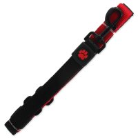 Active Dog Vodítko Bungee Neoprene L červené 2,5x120cm